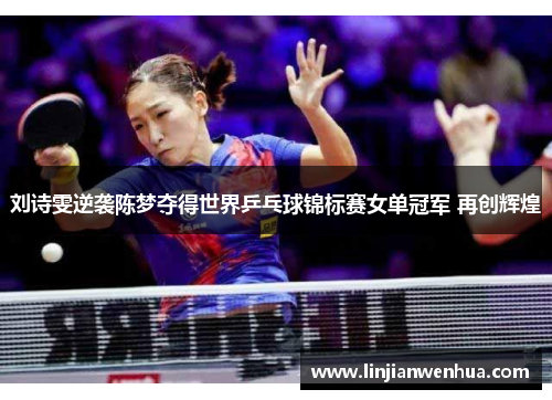 刘诗雯逆袭陈梦夺得世界乒乓球锦标赛女单冠军 再创辉煌