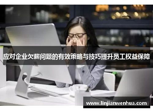 应对企业欠薪问题的有效策略与技巧提升员工权益保障